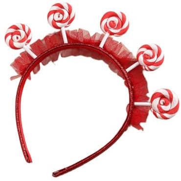 Kinder-Kostüm, Süßigkeiten-Stirnband, Prinzessin, für Karneval, Party, handgefertigt, Lutscher, Party-Kostüm