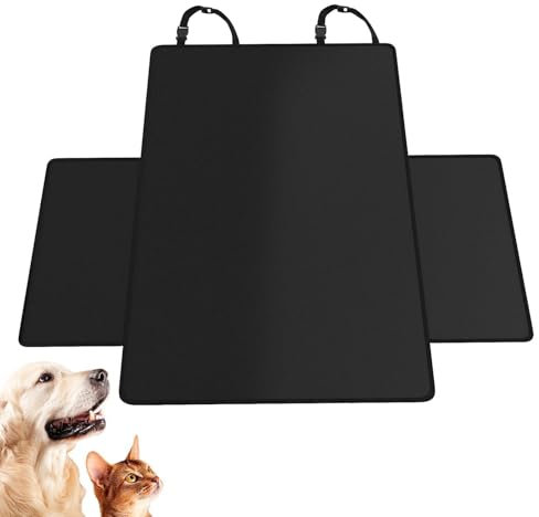 Dmuzsoih Hunde-Hängematte für Auto – Schutz-Hunde-Hängematte für den Rücksitz, faltbarer LKW-Schutz, kratzfeste Rückseite für Outdoor-Camping