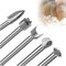 Juego de Brocas para Tallar Madera Compatible con Dremel 5 Pcs, HSS de Alta Dureza, Brocas Finas de Precisión on Vástago de 3MM para Bricolaje, Carpintería, Tallado, Perforación, Rectificación