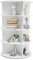 Gqouur 4 Etagen Drehbares Schuhschrank 360-Grad-Schuhregal Aufgenommene Schuhe 16 Paare Ebene Höhe 22cm bis 50KG Schuhschrank-Organisation für Schuhe Handtasche Organizer