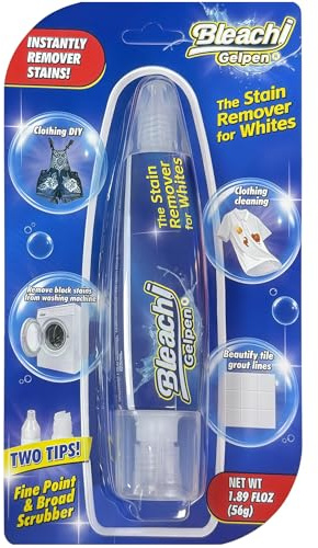 Bleach Pen For Clothing, Clothing Bleached DIY Design, Bleach Pen, Bleached GelPen, Stain Remover Pen, Mold Stain Remover Gel, DIY Personalized Clothing, Instantly Remove Stains, Pearl White.