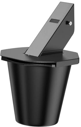 Harilla Ersatz-Grill-Tropfeimer, leicht zu reinigendes Grill-Fetteimer-Zubehör für Garage, gewerbliche Küche, Hof, Heimwerker