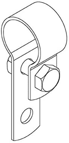 Klemmring mit Lasche, 1 1/4 (42,4 mm)