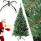 tectake® Albero di Natale Artificiale con Supporto, Aspetto naturale - ottimo per Natale Decorazioni Casa, Alberi Natale, con Base Albero di Natale, Christmas Tree - Verde, 150 cm