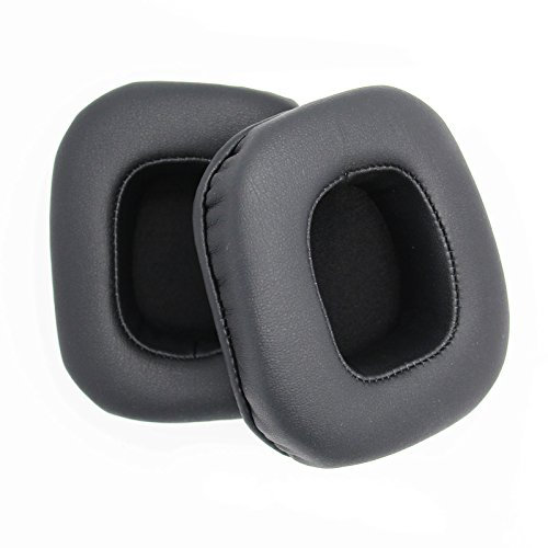 ShineCozy Premium Headphones Earpads Protein Leather Foam Ear Cushions,Headset Ear Pads Spare Replacement Parts (For Razer Tiamat 7.1 Gaming Music Headphones J-71-7.1)