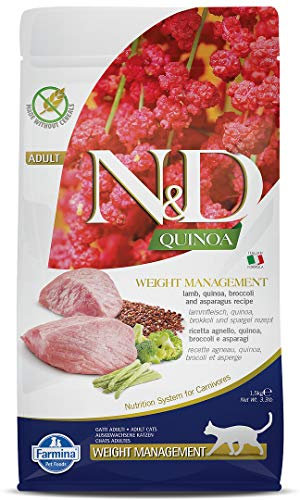 Farmina Quinoa Legers Agneau & Brocoli Chat Adulte - 1,50 Kg