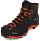SALEWA Mountain Trainer Mid Gore-Tex - Scarpe da Trekking da Uomo, Asphalt Fluo Orange, 42 EU