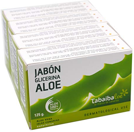 Tabaibaloe Aloe Vera Seife 125gr pack 4 Einheiten