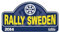 Aufkleber für Fia WRC Rallye DE Schweden 2014 PR401 Rally Sweden