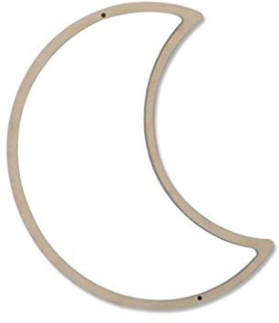 CUSROS Acryl Wandspiegel Ornament, Mond Schmetterling Form Selbstklebende Zimmer Home Outdoor Garten Anhänger Ornament Mond** Einheitsgröße