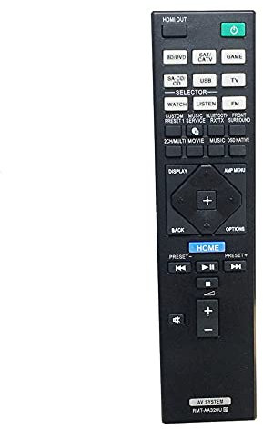 RMT-AA320U Replaced Remote fit for Sony AV Receiver STR-ZA810ES STR-DN1080 Home Theater