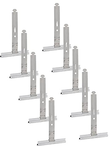 Attache Tablier Souple pour volet roulant - lot de 10- Fixation Tabliers et Lames- Accroches et Crochets Compatibles avec Volets Électriques et Manuels-