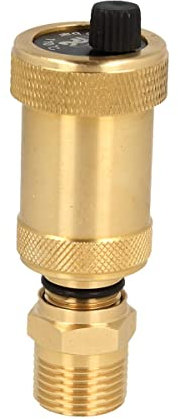 tecuro Schnellentlüfter, automatisch - mit Absperrventil 1/2 Zoll (DN 15) - W9005947