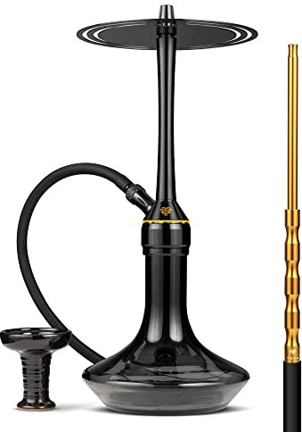 Chicha Tsar H-One Sun - Shisha moderne équipée - Narguilé en aluminium et verre
