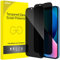 JETech Privacy Full Coverage Screen Protector for iPhone 16e 2025, iPhone 13/13 Pro 6.1-Inch, Anti-Spy Tempered Glass Film, Edge to Edge Protection Case-Friendly, 2-Pack