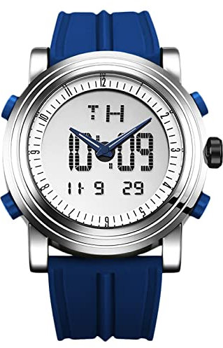 rorios Digital Herren Uhren Multifunktion Sport Armbanduhr mit Wecker Militär Stoppuhr Leuchtende Elektronische Uhren für Männer