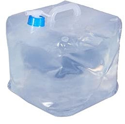 10/20L Portable Water Container With Tap Camping Tank Carrier Storage Carry Collapsible Plastic Canteen Lightweight Large Hiking Fishing Climbing Picnic BBQ Travel Outdoor Use (20L)