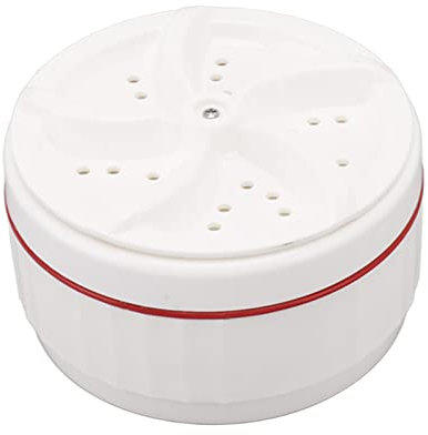 Haofy Lavadora Pequeña, Lavadora de Turbina Ultrasónica Capacidad de 6 Kg Alimentado por USB 27 W Multifunción para Viajes para Dormitorio