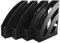 Waytex Lot de 4 Portes Revues A4 Organiseur Vertical de Bureau matière Plastique rigide - Noir