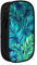 avlyn Trousse à crayons de grande capacité avec motif feuilles de palmier tropicales pour filles, garçons, adultes, école, bureau et voyage, Noir , Taille unique, Cartable