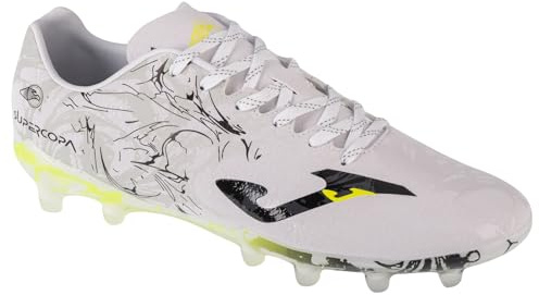 Joma Super Copa 2402 FG SUPS2402FG, Men Football Boots, White, 44 EU