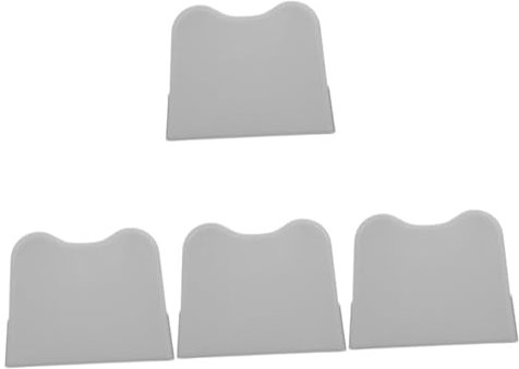 INOOMP 4stücke Hundetoilette Spritzschutz Für Katzen Und Hunde Litter Box Guards Aus Leicht Und Tragbar Schützt Vor Urinspritzern Geeignet Für Hundeklos Graue Farbe Einfache