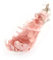 2 Stück Rosa Pfauen-Weihnachtsornamente, Pfauen-Clip-on-Ornamente, Glitzernde Künstliche Gefiederte Vögel für Weihnachtsbaumdekoration, Hochzeit, Heimdekoration (1Stk)