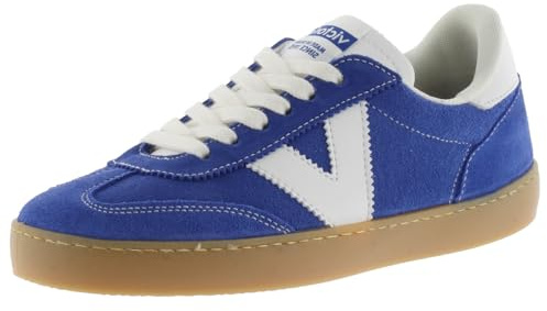 victoria Sneaker Unisex Berlin Ciclista Veloursleder & Kontrast-Einsätzen & Sohle In Karamell 1126212 für Erwachsene ROYAL 40