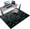 80 x 120 cm Tapis de Protection du Sol pour Chaise de Bureau, Tapis Gaming Sol, Tapis de Protection du Sol pour sols durs, Tapis de Sol bureau pour Chaise de Bureau stratifiée, Bureau et Chambre