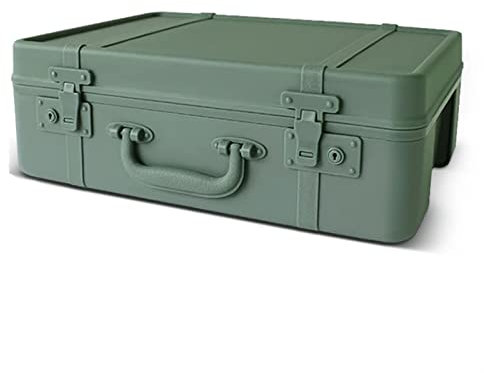 Tool box storage boxHousehold Tool Boxes Portable Toolbox Organizer Retro Large Storage Box Household Suitcase Briefcase Plastic Large-capacity Toolbox for Craft Storage Tool Boxes