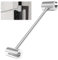 Huakaile Steel Hinge Gap Adjusting Wrench, 23-25 mm Door Hinge Adjustment Tool, Adjustable Door Hinge Repair Spanner for Installation Residential Commercial (Large)