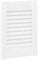 vidaXL Puerta de Armario de Lamas Blanco 39,5x29,5 cm, Puerta de Mueble, Puerta de Armario, Panel de Lamas de Madera, Puerta de Armario con Listones