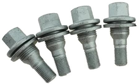 TREGOO boulons Roue Goujons Compatible avec Peugeot pour 206 207 307 308 406 407 607 Boulons en Acier Pièces Automobiles Boulons Moyeu Boulon Roue Pièces Automobiles OEM: 540567