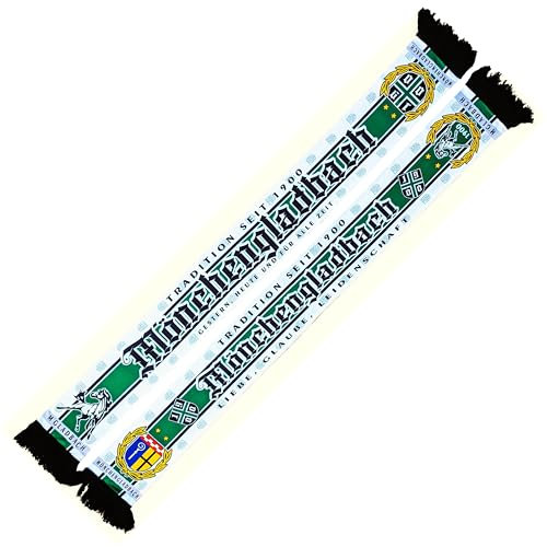 Mönchengladbach Schal - Gestern, heute und für Allezeit - TRADITION SEIT 1900 - (Seidenschal)