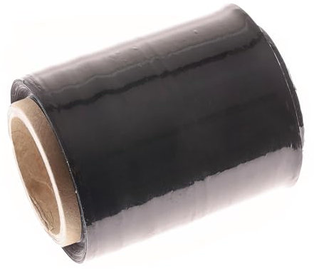 Office Products Film étirable noir 1 petit rouleau de film étirable à la main 110 m à 10 cm 0,3 kg net 23 microns Film de déménagement manuel