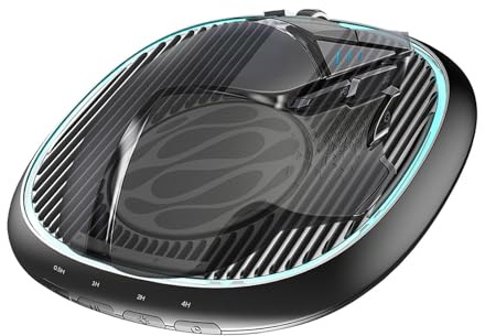 Mouse Jigger, luce respiratoria e timer per PC desktop | Mouse Wiggle | rimozione del mouse per PC desktop, previene il sonno sullo schermo superiore del computer