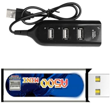 Paquete de expansión USB Stick Game Assault Gaming A500 Tarjeta de expansión de juegos con Hub USB La mayoría de las pantallas de TV