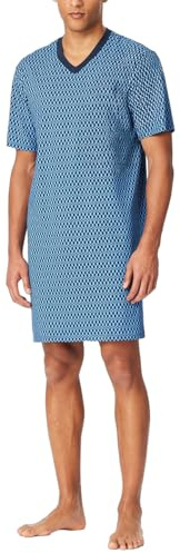 Schiesser Herren Nachthemd Bigshirt Kurzarm Single-Jersey - Comfort Nightwear