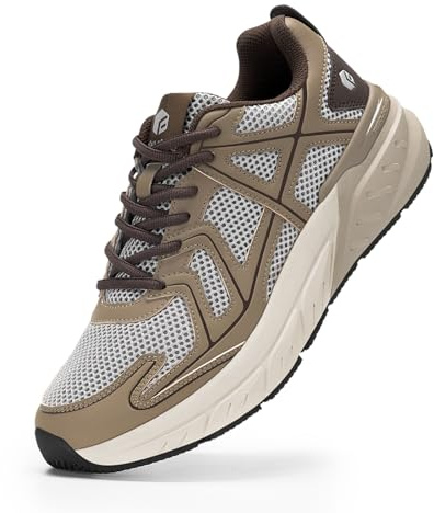 FitVille Laufschuhe Herren Extra Weite Sportschuhe Hallux Schuhe Atmungsaktiv Fitnessstudio Turnschuhe rutschfest Outdoor Joggingschuhe Freizeit Straßenlaufschuhe