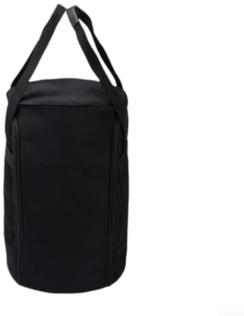Borsa da trasporto per bombole a gas per piccoli fornelli da campeggio, con guscio in poliestere 900D e tasca superiore in rete funzionale