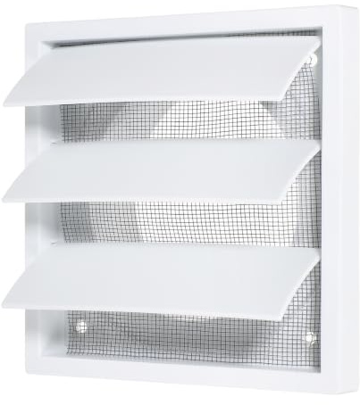 Amabro 4 Inch/100mm Air Vent Cover Gravity Grille Louvred Wall Vent