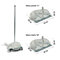 sele tellinaro rastrello per telline Misura Media 45cm o Grande 52cm (Medio 45x18x35)