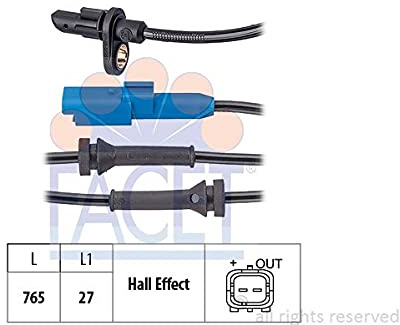 FACET ABS-Sensor 21.0170 765mm