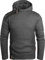Grin&Bear Herren Kapuzenpullover mit schräg Zip anthrazit, XL, GEC435