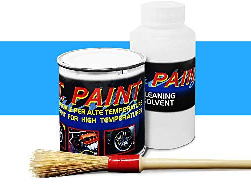 4R Quattroerre.it 16073 Vernice per Pinze Freni Alte Temperature Blu 100 ml