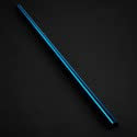 BitsPower None Chamfer Brass Hard Tubing 16mm AD, 500mm - blau