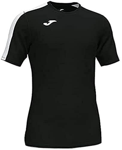 Joma Academy Men's Short Sleeve Game T-Shirt Black White