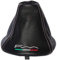 The Tuning-Shop Ltd Schaltsack kompatibel mit Fiat 500 500C Leder verschiedene Stickfarben erhältlich (Leder grau Stickerei)
