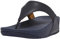 Fitflop Women's LULU Leather Toepost Flip-Flop, Deepest Blue, 7 UK