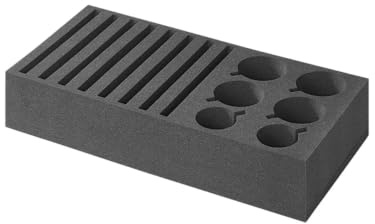 ProPlus 761472PMV02 - Soporte para Platos de Espuma Suave para 8 Platos y 6 Tazas